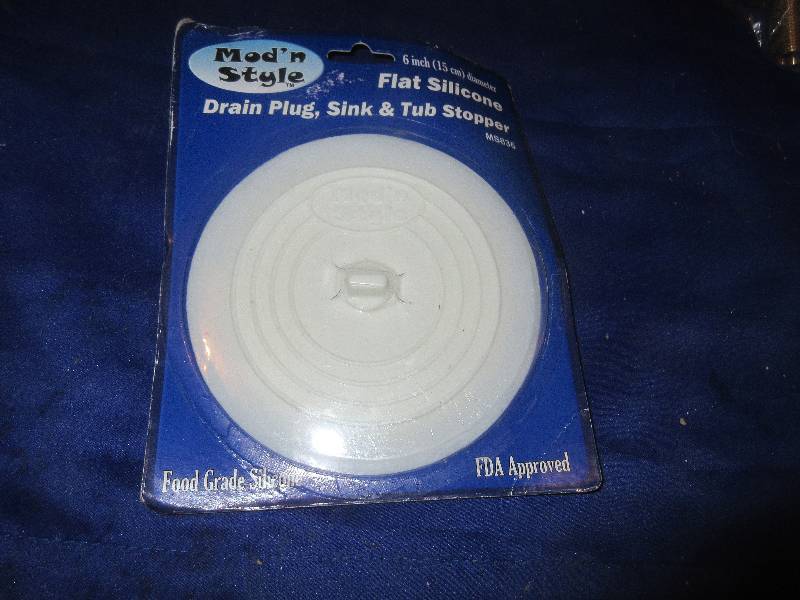 FLAT SILICONE DRAIN PLUG