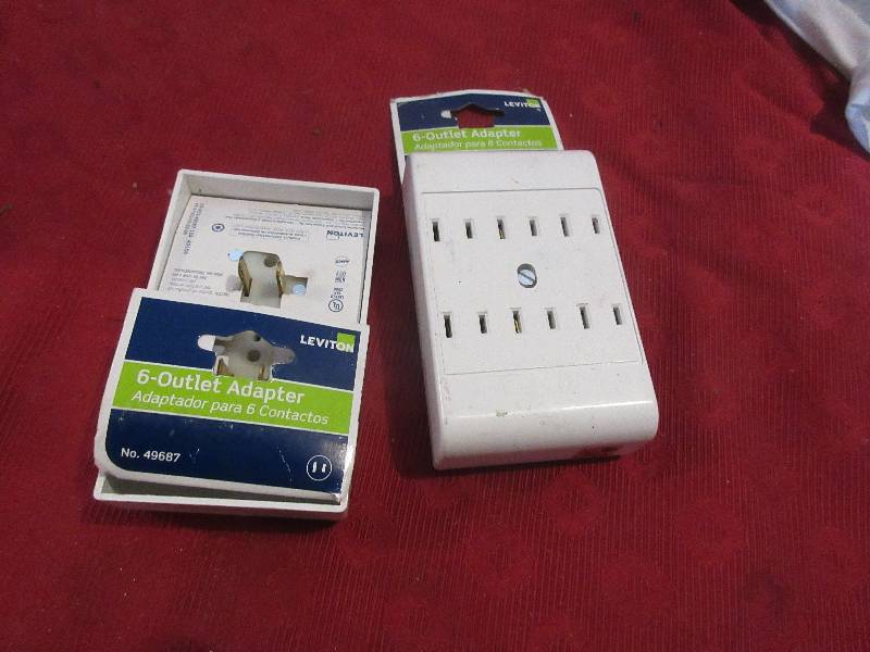 2 OUTLET ADAPTERS