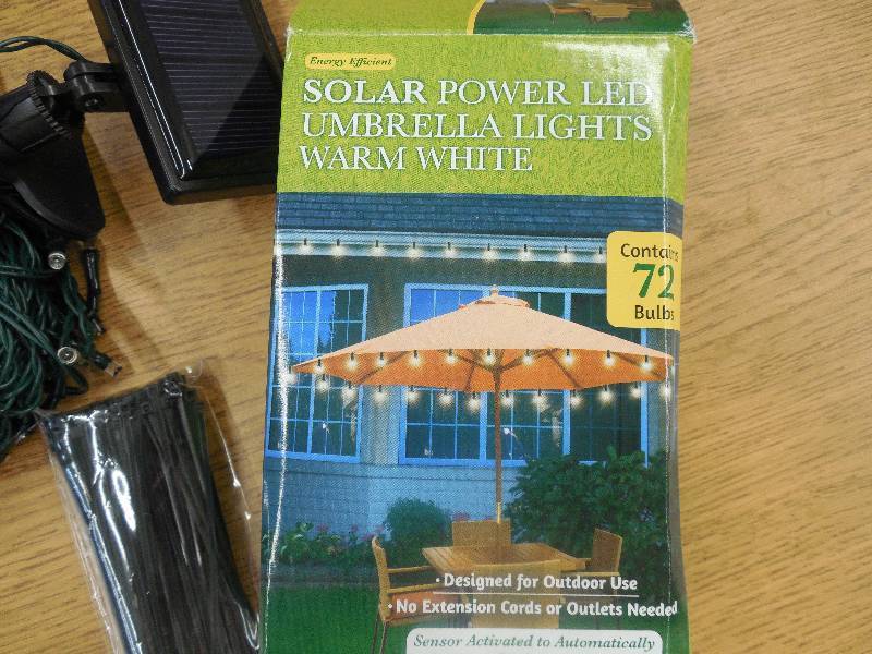 Solar Umbrella Lights