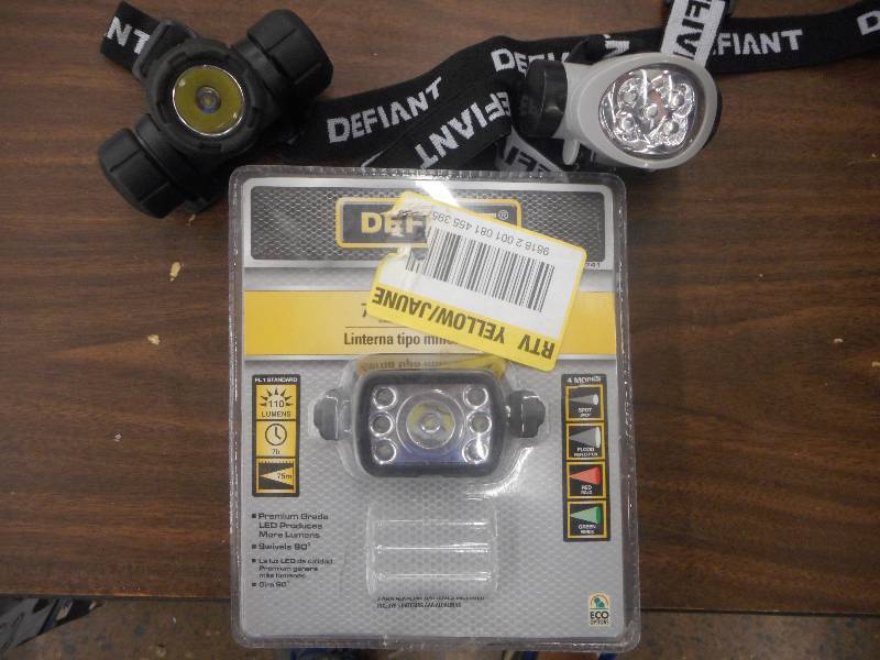 (3) HEADLAMPS