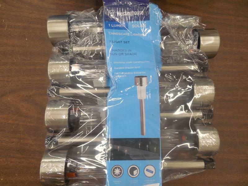 2 Sets of Solar Landscape Lighting