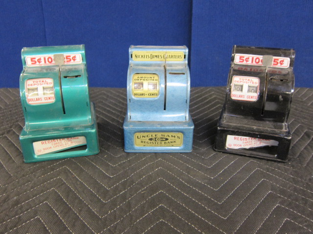 Toy Cash Register Bank Collection