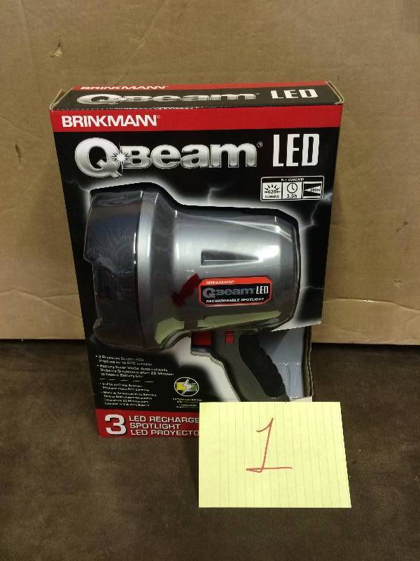 Qbeam LED Rechargeable Spotlight New