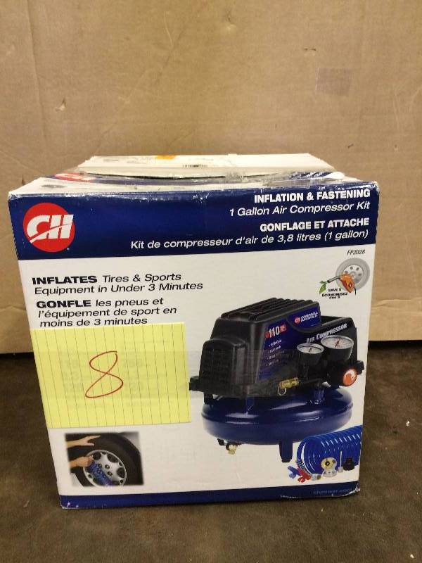 CH 1 Gal Air Compressor Tested works