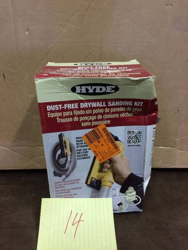 Hyde Dust Free Drywall sanding Kit