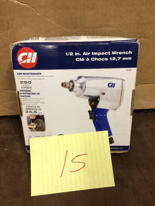 CH 12 in Air Impact Wrench Like new