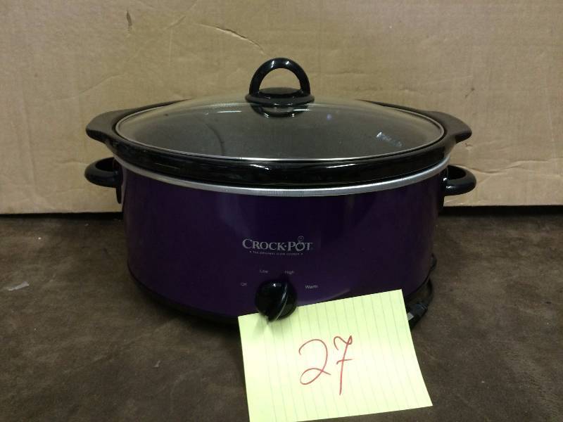 Crock-Pot Purple  New