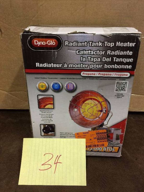 Radiant Tank Top Heater