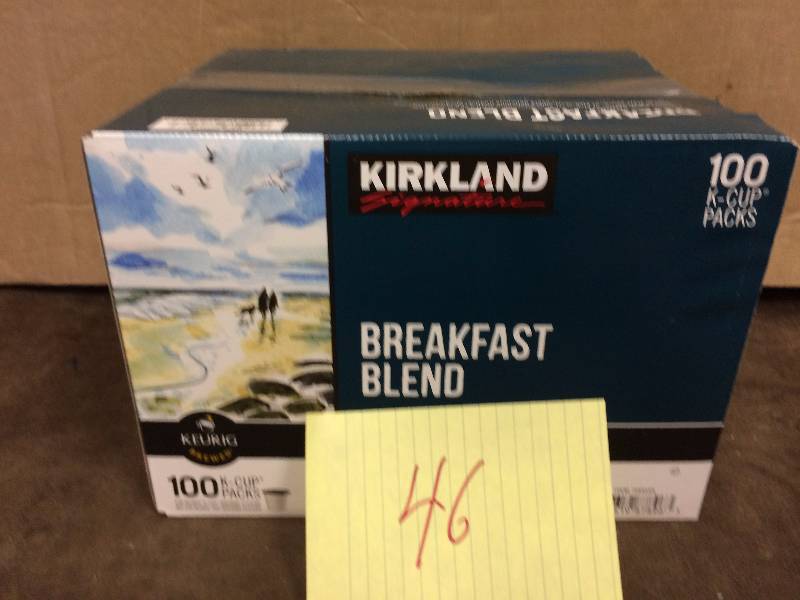 Kirkland Breakfast Blend 100 K-Cups packs