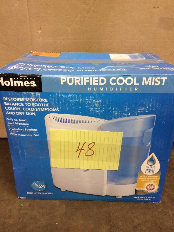 Holmes Purified Cool Mist - used tested works