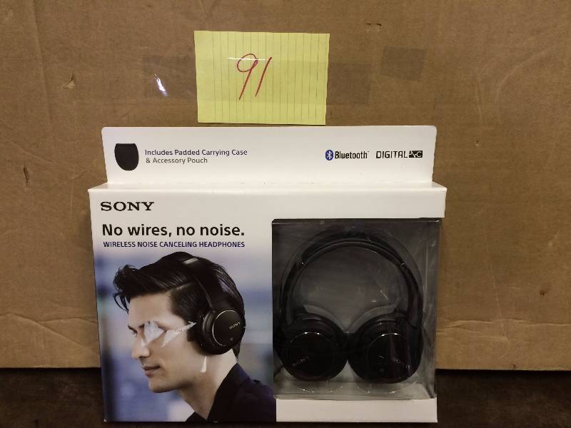 Sony No Wires no noise wireless headphones New