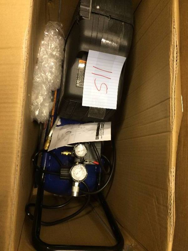 CH 8 Gallon Compressor Tested Works