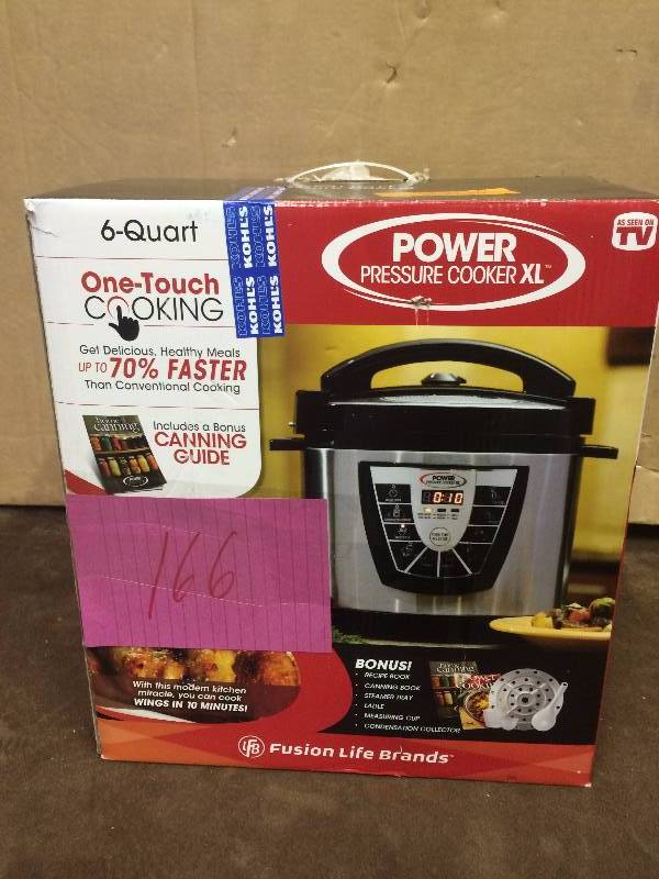 XL Power Preassure Cooker Used Tested works