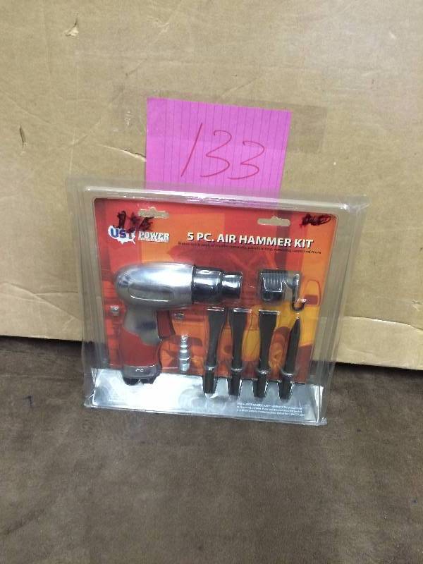 5 PC Air Hammer Kit New