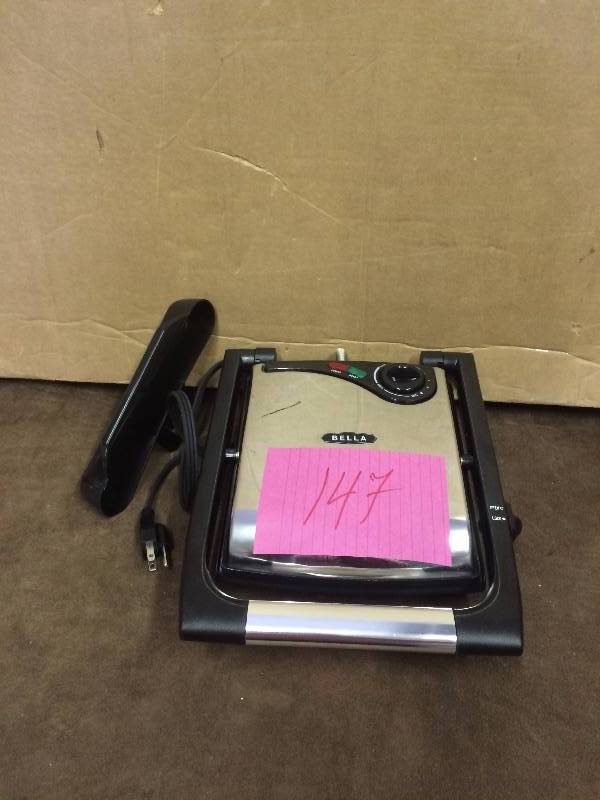 Bella Panini Grill Tested Works