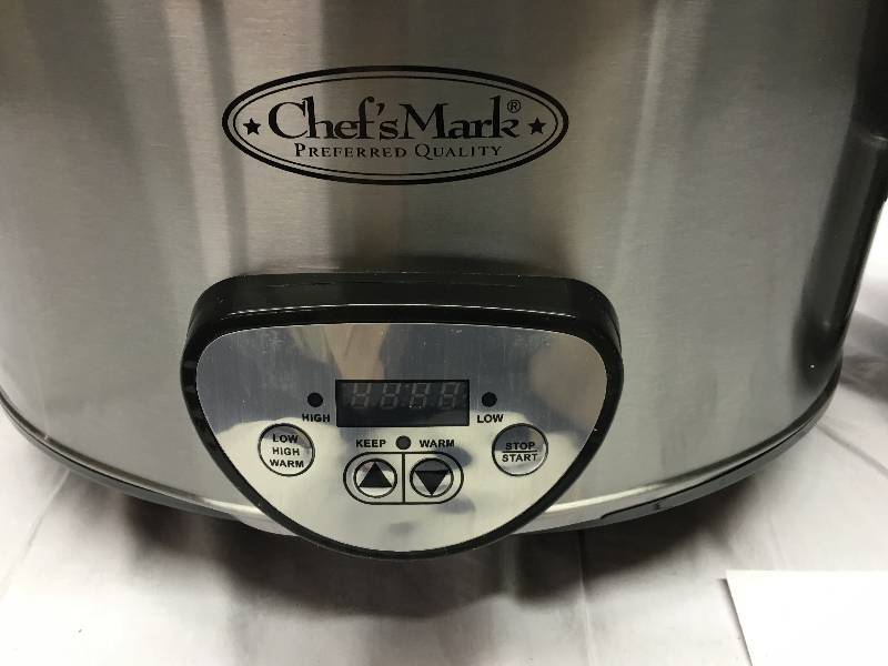Chefs Mark 6.5-Qt. Slow Cooker with Mini Crock