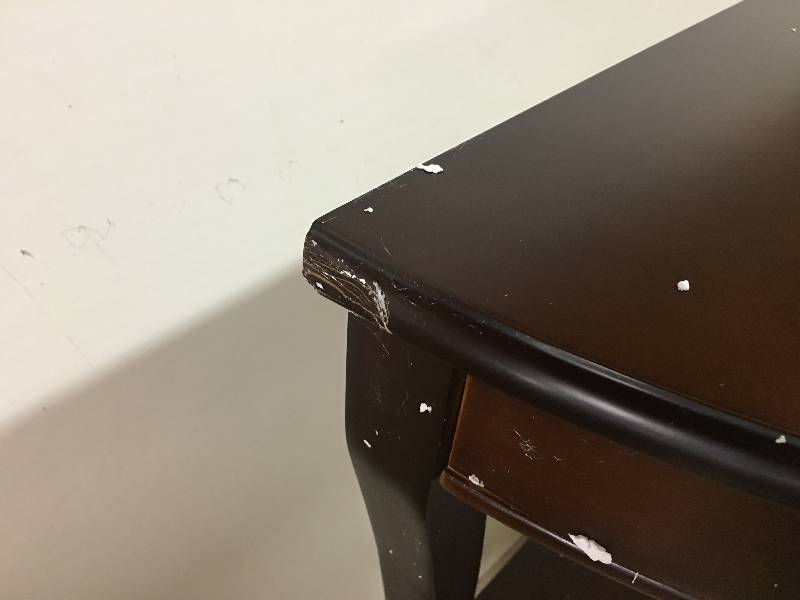 MegaHome Furniture Half Round Sofa Table retail $300