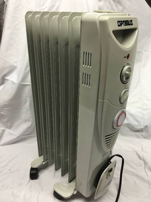 Optimus Oil-Filled Radiator Heater