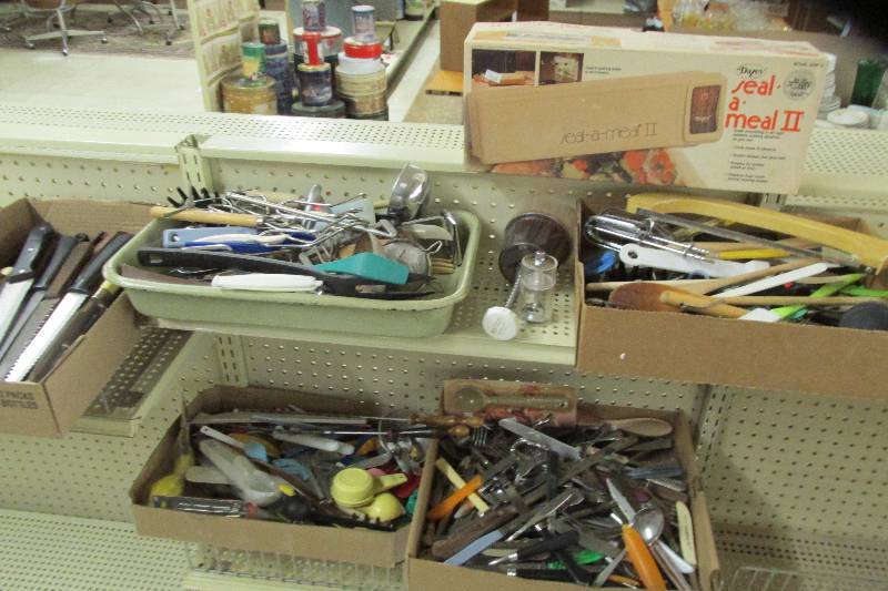 Large lot of assorted silverware an...