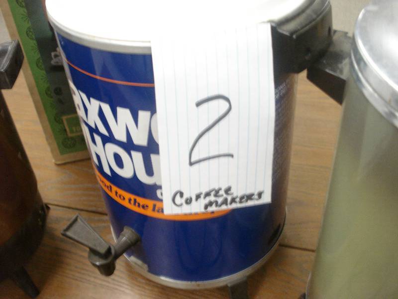 Lot of coffee makers...