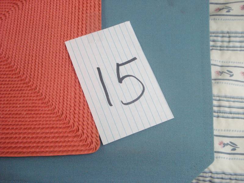 Lot of placemats and household item...