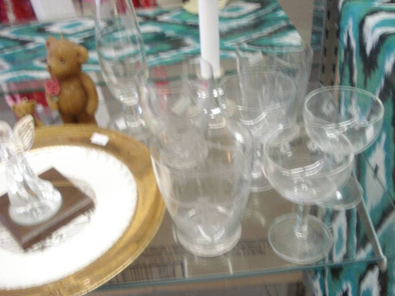 Lot of glassware...
