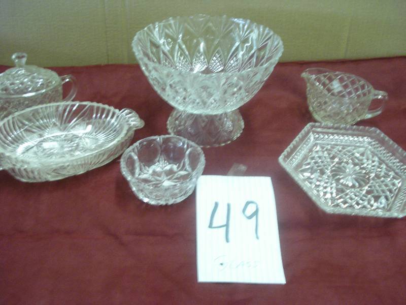 Lot of cut glassware...