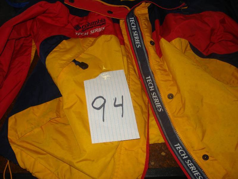 Columbia coat and winter gear...