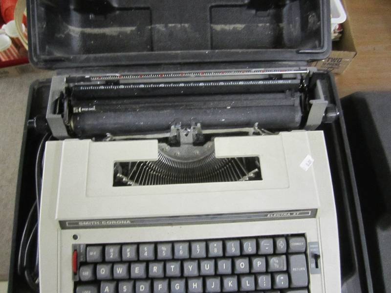 Smith Corona typewriter...