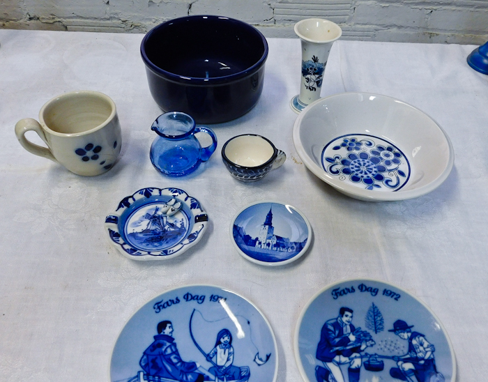 blue and white motif collection 2 Fars Dag Plates