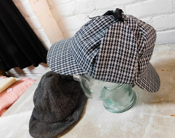 Deerstalker tweed hat