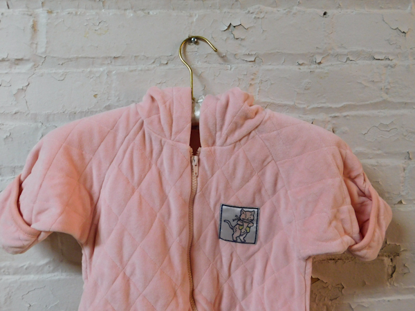 pink one piece layette newborn coat the lullaby club