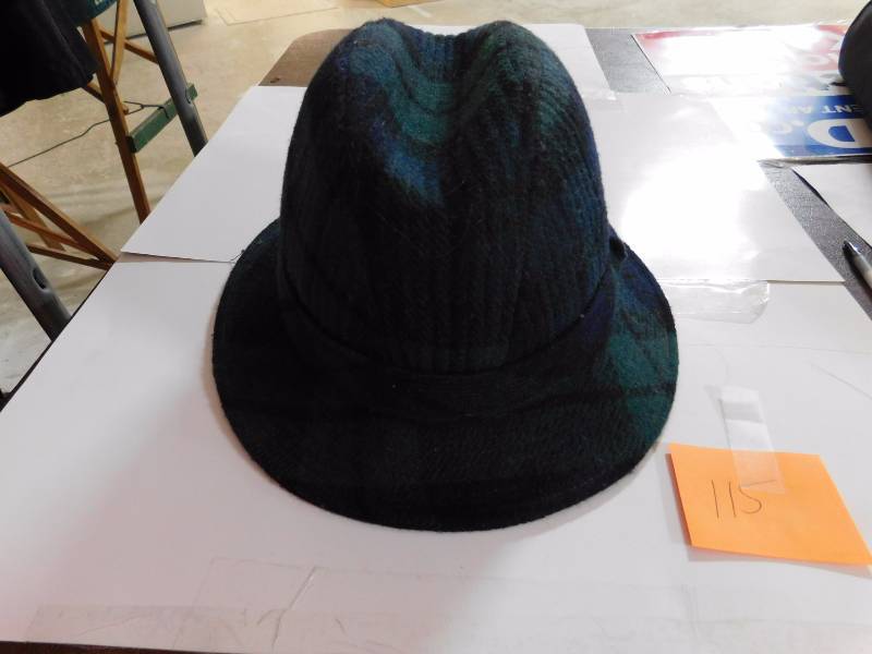 Pendleton green tartan hat size  large