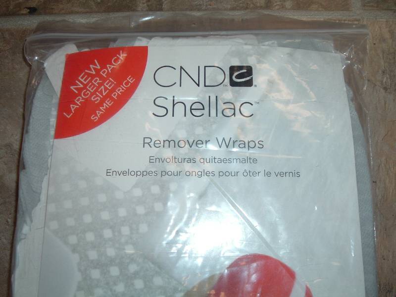 Shellac Remover Wraps