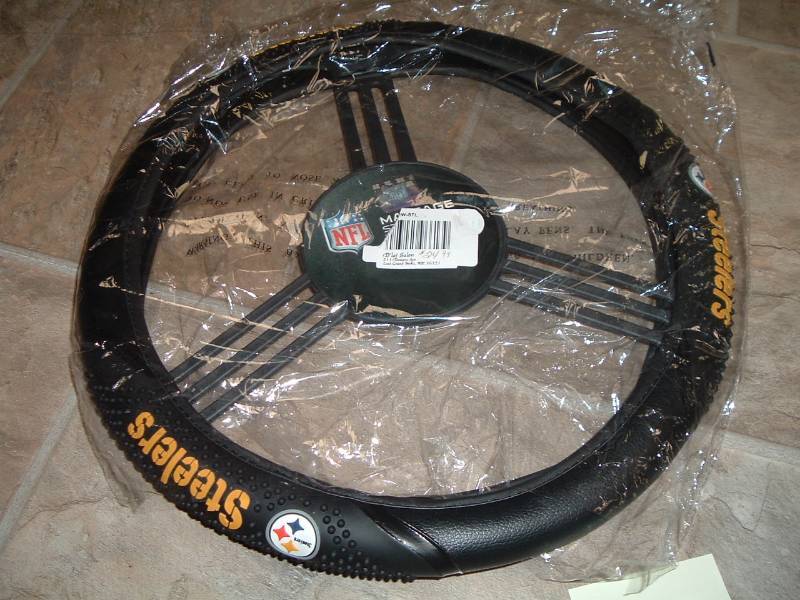 Steelers Steering Wheel Cover