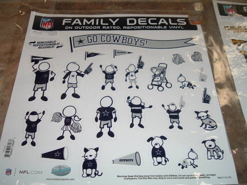 Cowboys Decals