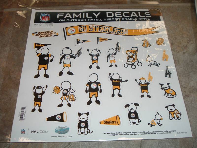 Steelers Decals