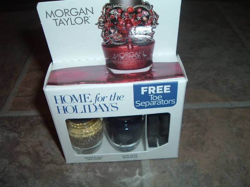 New. Morgan Taylor Gift Set