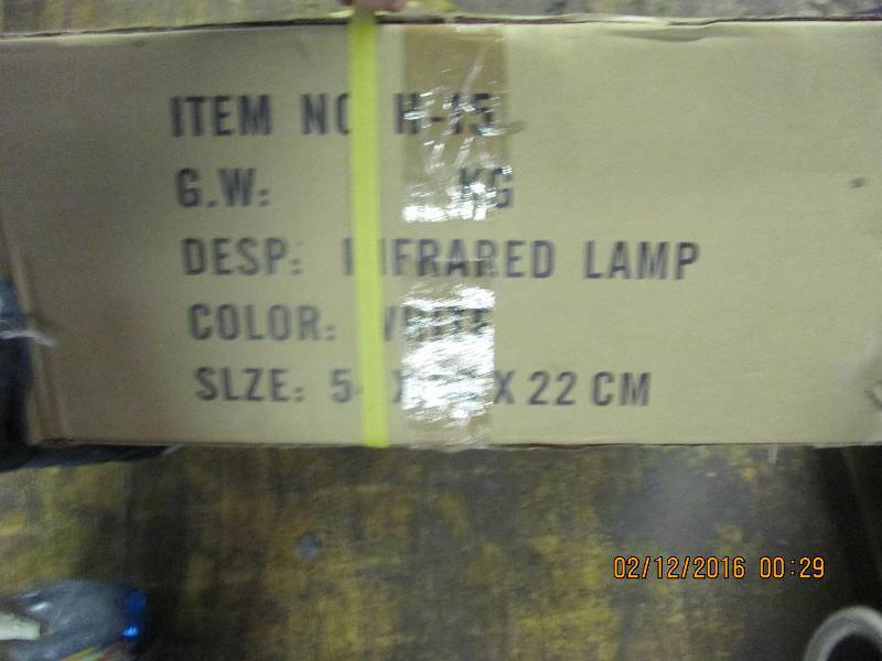 New Infrared Heat Lamp (Octopus Style Lamp)