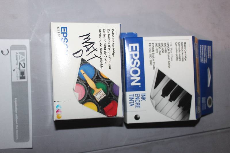 lot 106 image: Lot of (2) Epson Ink Print Cartridge S020187S020093