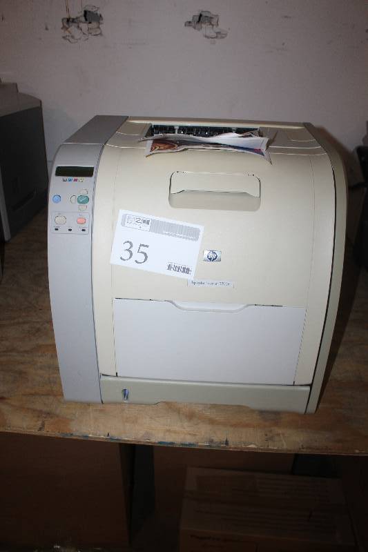 lot 35 image: HP Color LaserJet 3700n Printer