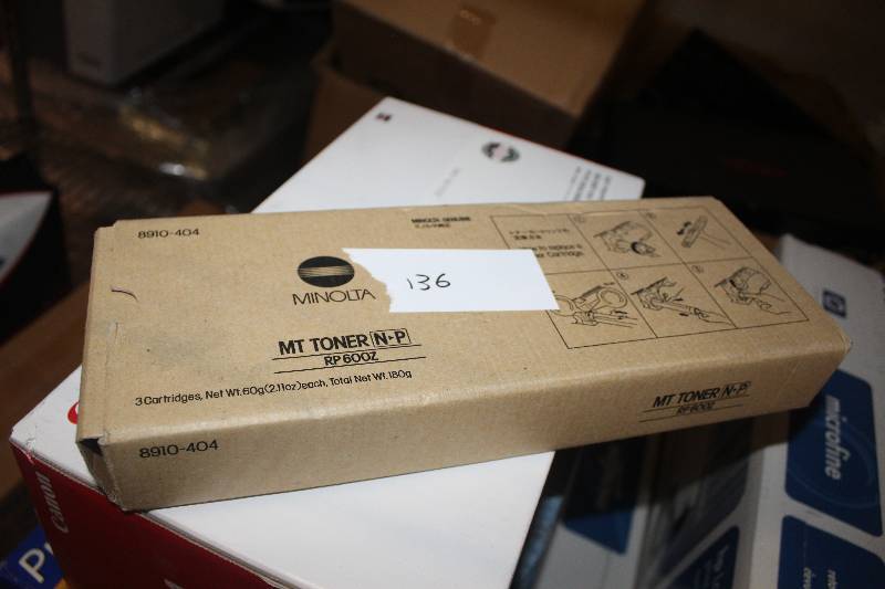 lot 136 image: Minolta Toner RP600Z