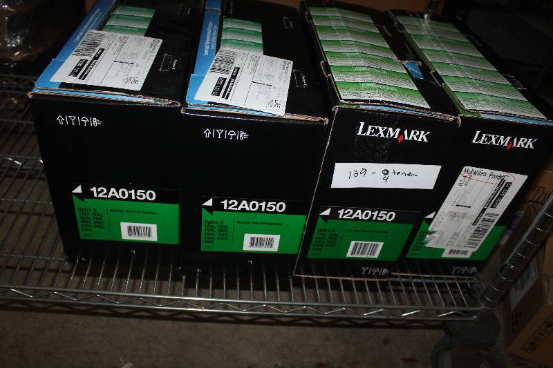 lot 129 image: Lot of (4) Lexmark Toner 12A0150