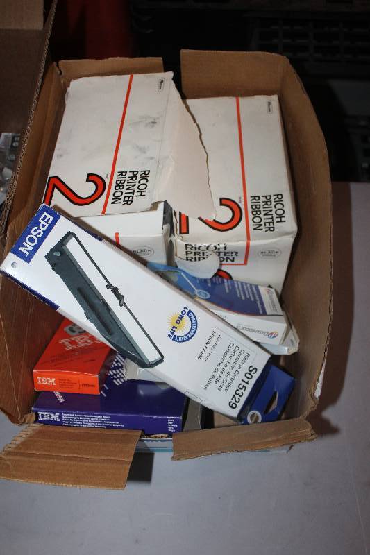 lot 123 image: Box Lot IBM Ink Print Cartridge
