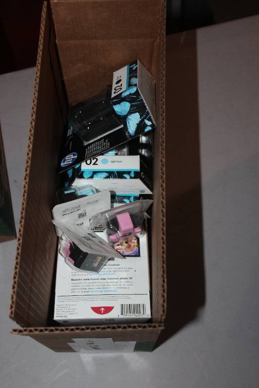 lot 125 image: Box Lot HP Ink Print Cartridge