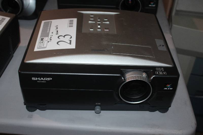 lot 23 image: Sharp LCD Projector