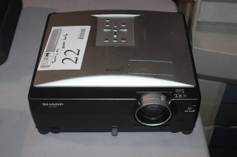 lot 22 image: Sharp LCD Projector