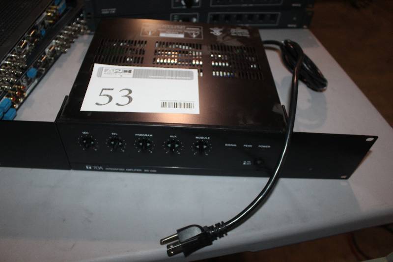 lot 53 image: TOA BG-1030 Modular Mixer Amplifier