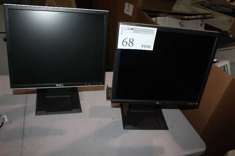 lot 68 image: Lot of (2) Dell Monitor