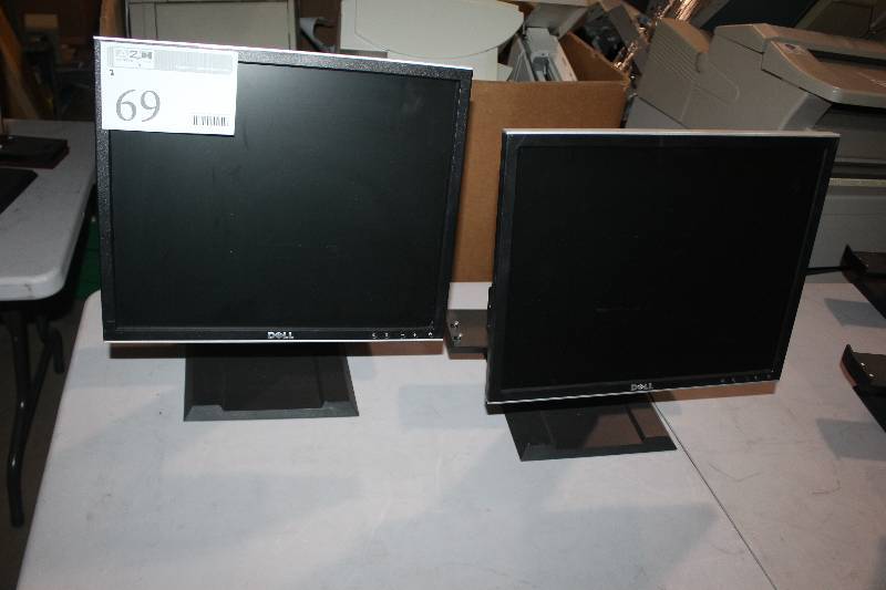 lot 69 image: Lot of (2) Dell Monitor